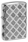 Produktbild Zippo Armor Case Chrom Deep Carved Diamond Plate - 60007928