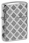 Produktbild Zippo Armor Case Chrom Deep Carved Diamond Plate - 60007928