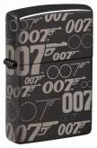 Produktbild Zippo 60007939 Bond 007 Gun Logo High Polished Black – rundherum gelasert