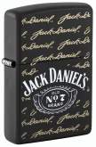 Produktbild Zippo 60007940 Jack Daniel’s Old No. 7 Brand schwarz matt