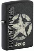 Produktbild Zippo 60007941 Jeep Freedom Star Black Crackle