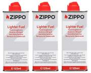 Produktbild ZIPPO Feuerzeugbenzin 3x125ml=375ml (34,40 EUR / 1 Liter)