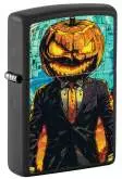 Produktbild Zippo Mister Pumpkin schwarz matt mit Color Image - 60007383