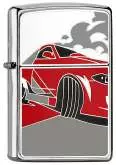 Produktbild Zippo Racing Car chrom gebürstet mit Emblem - 2008027