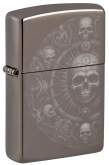 Produktbild Zippo Skull Mandala Black Ice mit Photo Image Druck - 60007365